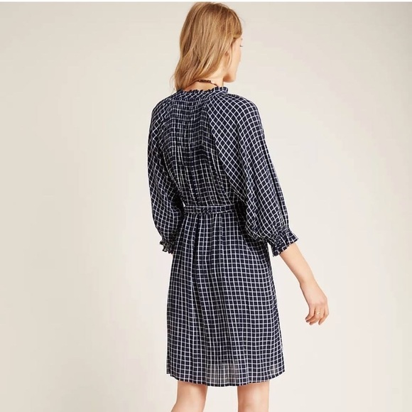 NWT - Anthropologie Sara Smocked Shirtdress - size XS - Picture 2 of 6